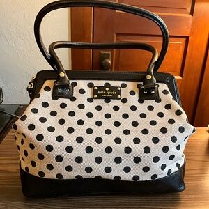 July 4 sale - Cute Kate Spade polka dot handbag